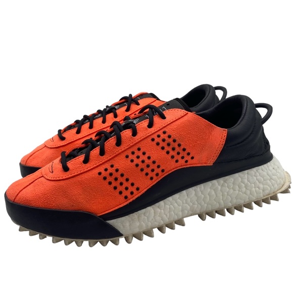 Adidas AW Hike Low x Alexander Wang Sneakers Glow Orange Leather